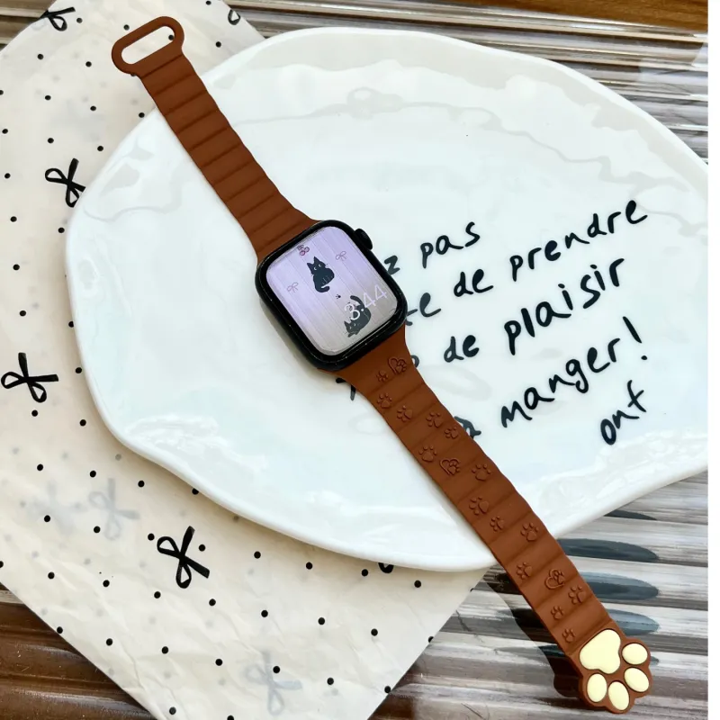 MSSM Watch Band Apple Compatibility Silicone Material-11