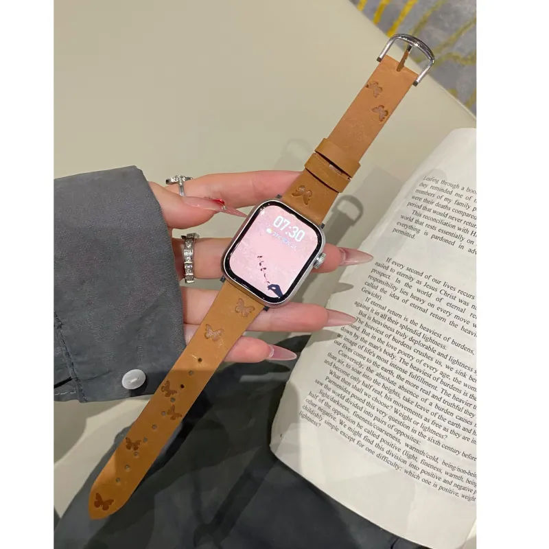 MSSM Watch Band Apple Compatibility Leather-4
