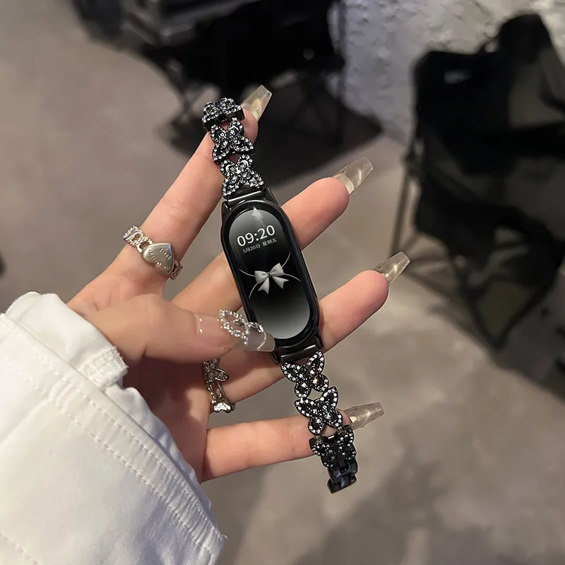 MSSM Compatibility Wristband 9/9nfc/8/8nfc/9 Ceramic Special Version Xiaomi Compatibility Watch Band 165mm Metal-3