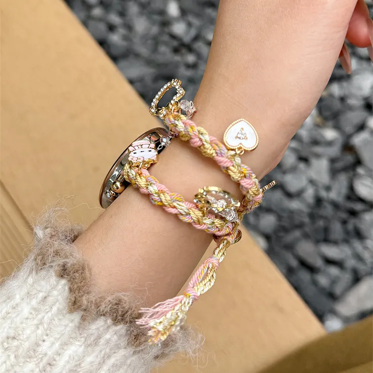 MSSM Huawei Compatibility Watch Band Woven Rope Material-2