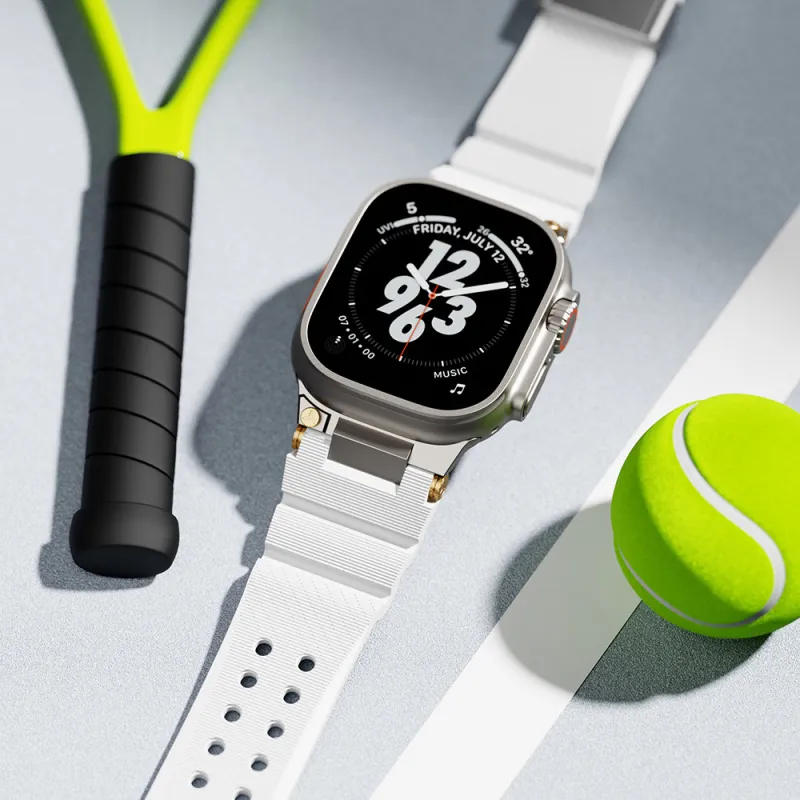 MSSM Apple Compatibility Watch Band Silicone Material-5