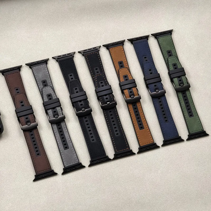MSSM Apple Compatibility Watch Band Silicone Material-4