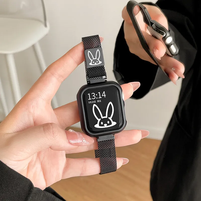MSSM Watch Bands Apple Compatibility 200mm Metal-5