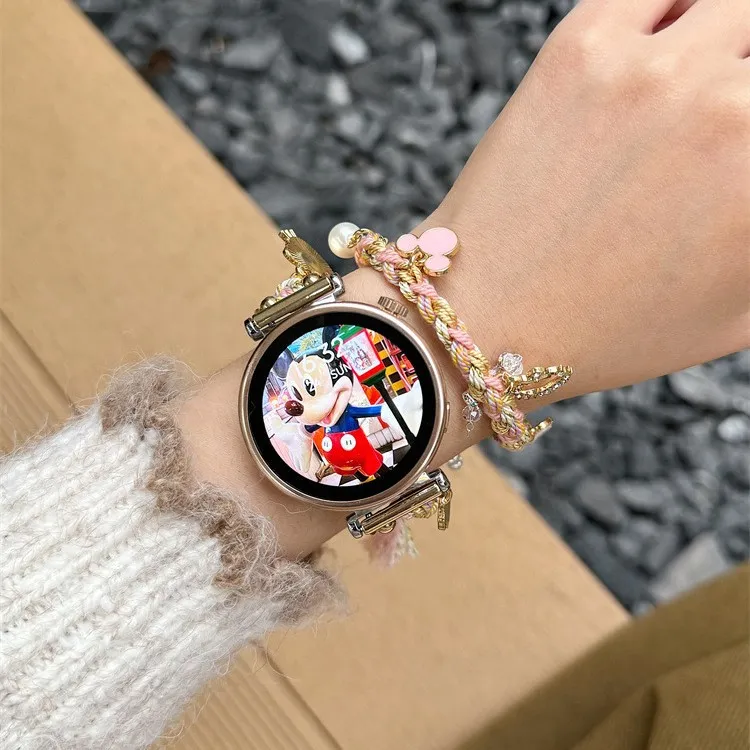 MSSM Huawei Compatibility Watch Band Woven Rope Material-1