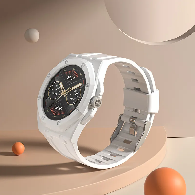 MSSM Huawei GT Cyber Glacier Integrated Wristband Watch Band Huawei Compatibility 220mm TPU Material-9