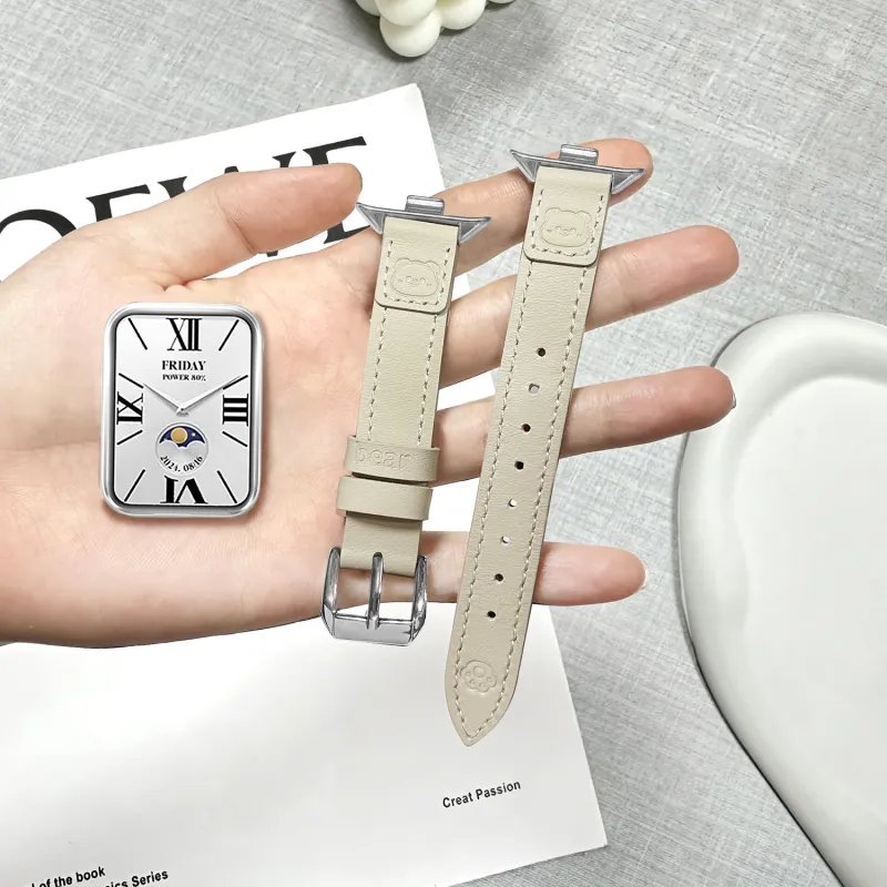 MSSM Watch Band Xiaomi Compatibility Genuine Leather Material-8