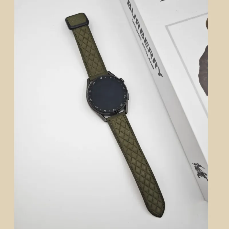 MSSM Huawei Compatibility Watch Band 46 Watch Dial 46mm Genuine Leather Material-5