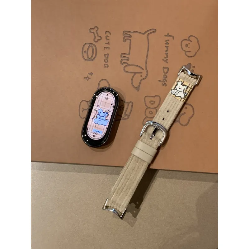 MSSM Watch Band Xiaomi Compatibility Corduroy Material-3