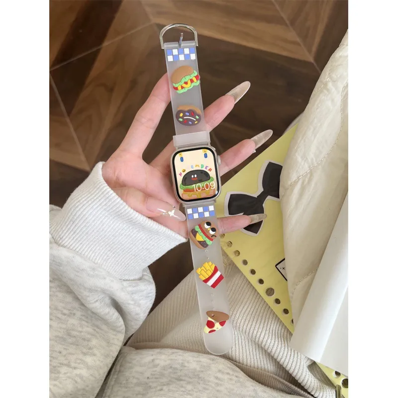MSSM Watch Band Apple Compatibility Silicone Material-5