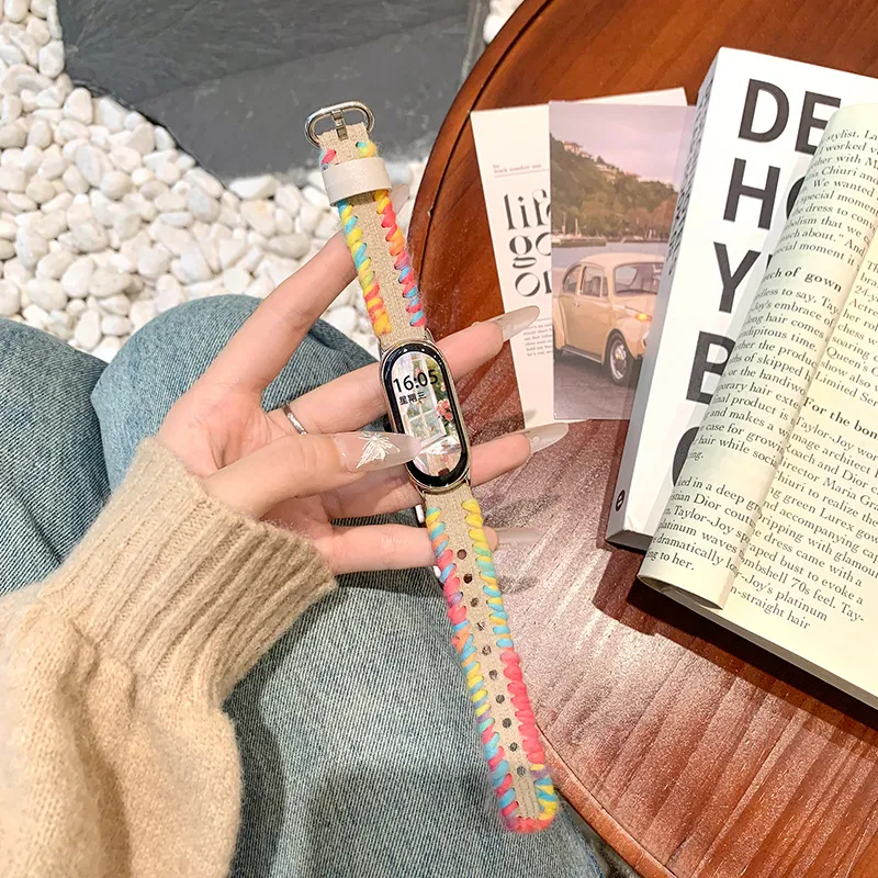 MSSM Watch Band Xiaomi Compatibility Knitted Fabric Material-1