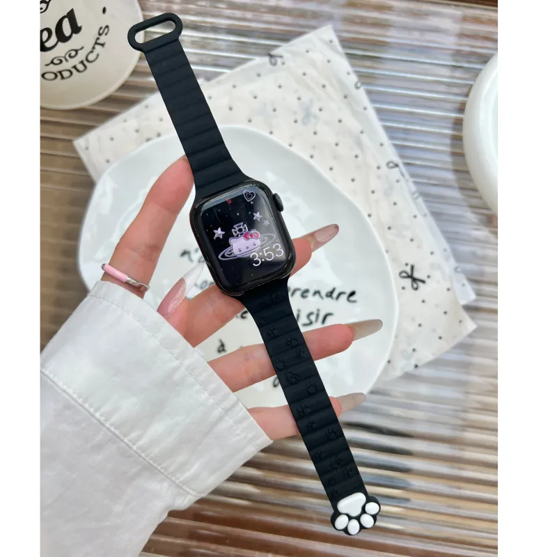 MSSM Watch Band Apple Compatibility Silicone Material-9