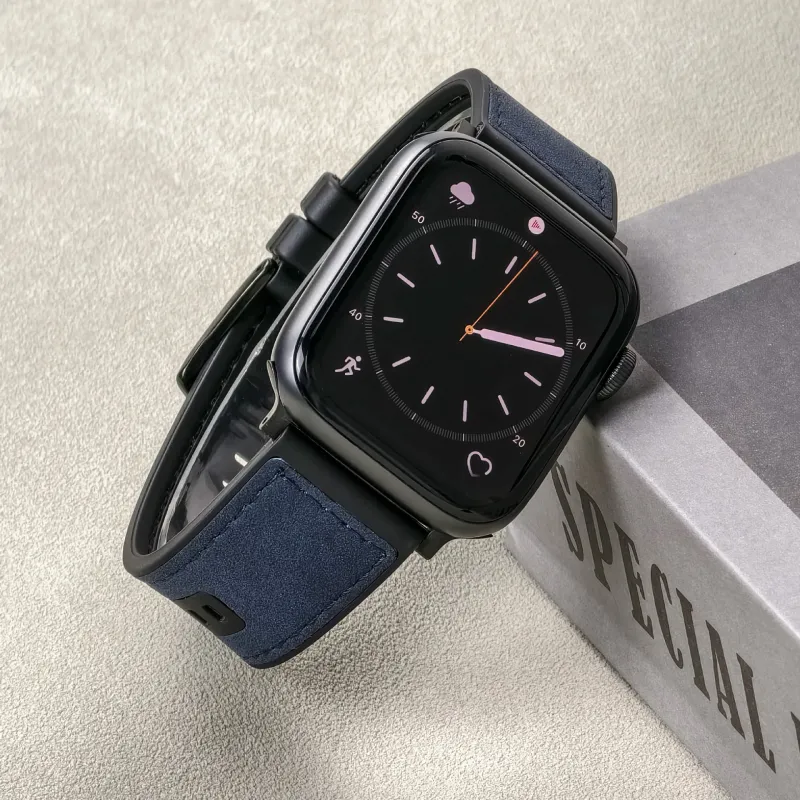 MSSM Apple Compatibility Watch Band Silicone Material-8