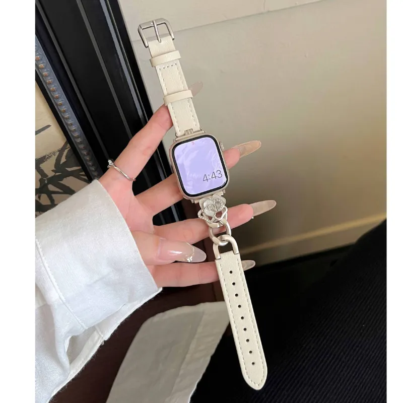 MSSM Apple Compatibility Watch Band Genuine Leather Material-1