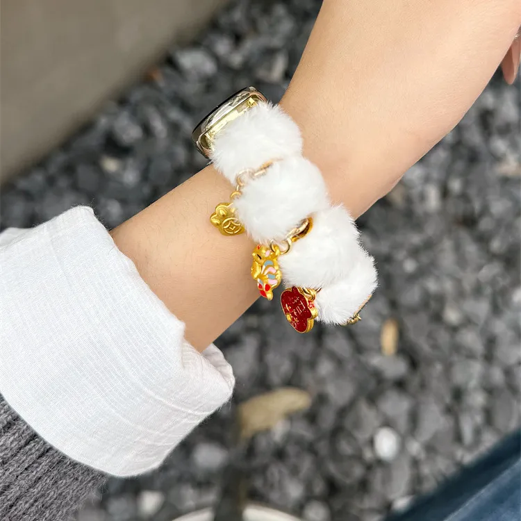 MSSM Watch Band Xiaomi Compatibility Plush Material-8