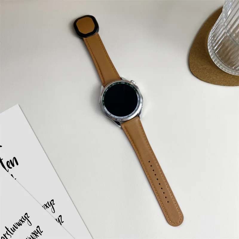 MSSM Watch Band Huawei Compatibility Genuine Leather Material-7