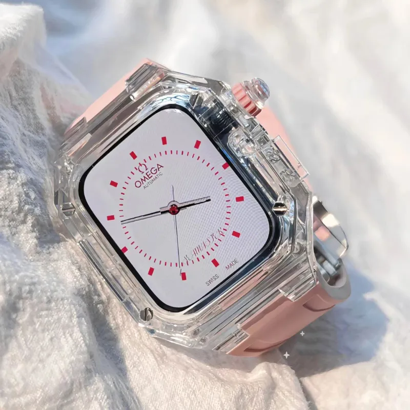 MSSM Apple Compatibility Watch Band 16.76cm~21.33cm 46 Watch Dial Silicone Material-3