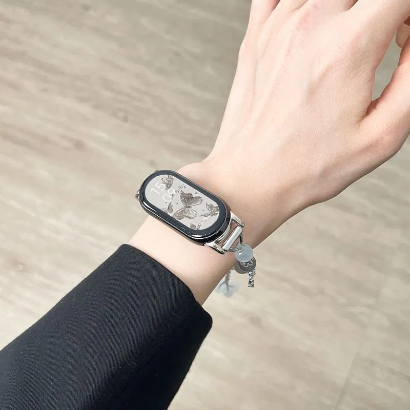 MSSM Wristband 9/9 NFC/8/8 NFC/9 Ceramic Special Edition Xiaomi Compatibility Watch Band 130mm Metal-3