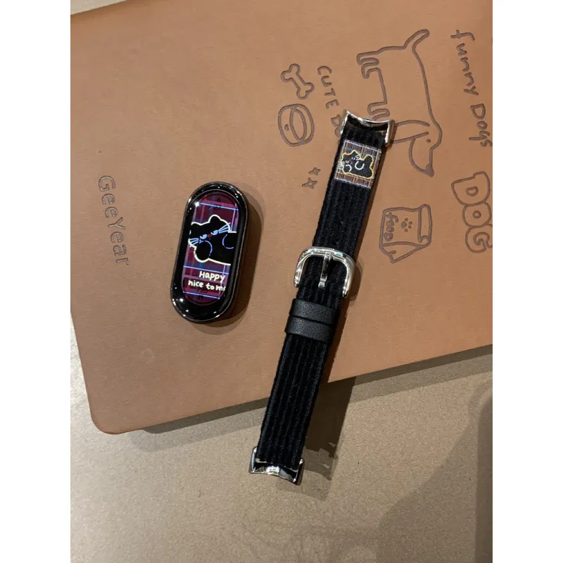 MSSM Watch Band Xiaomi Compatibility Corduroy Material-11