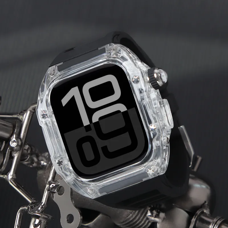 MSSM Apple Compatibility Watch Band 210mm 45 Watch Dial FKM Fluoroelastomer Material-4