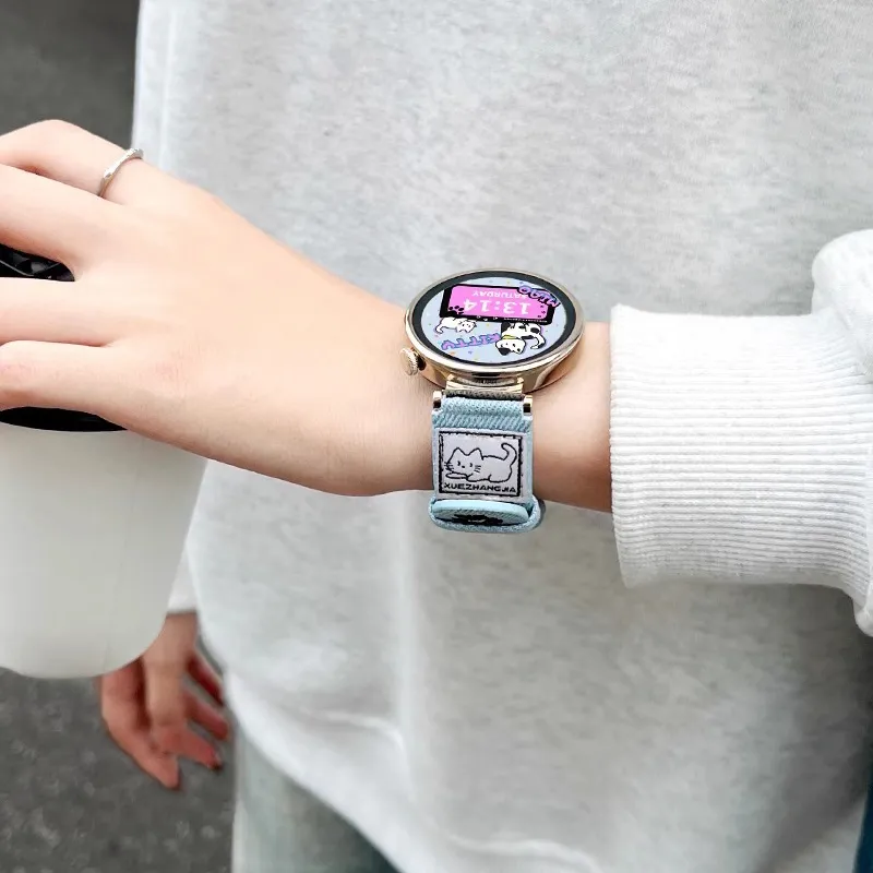 MSSM Huawei Compatibility Watch Band Genuine Leather Material-7