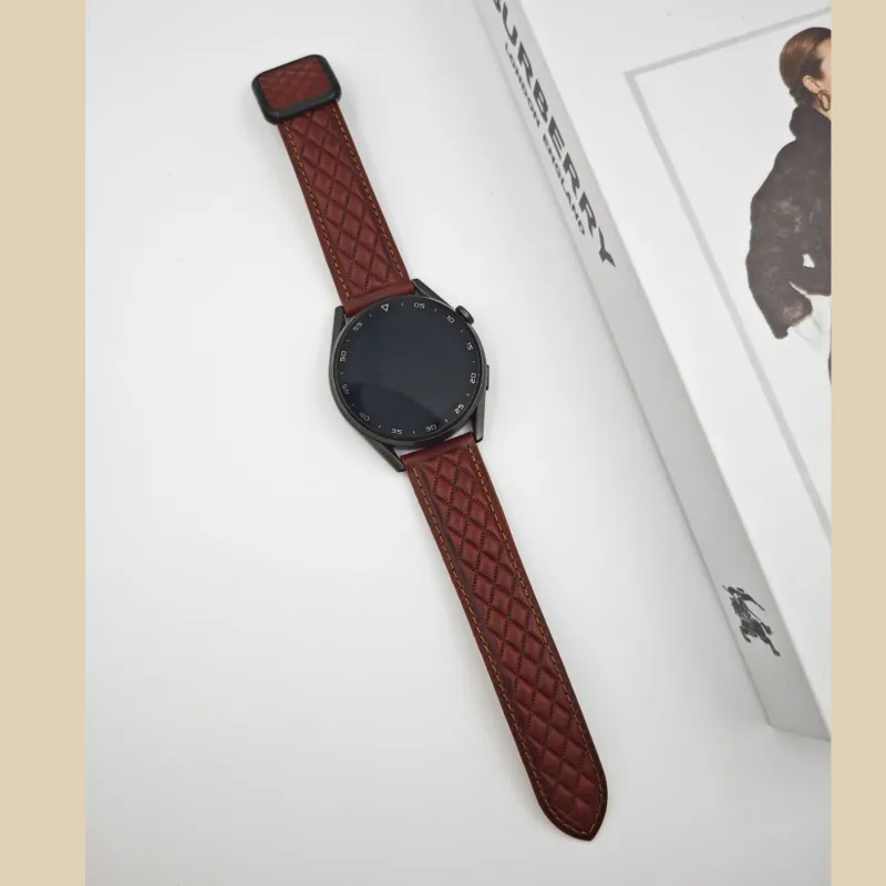 MSSM Huawei Compatibility Watch Band 46 Watch Dial 46mm Genuine Leather Material-9