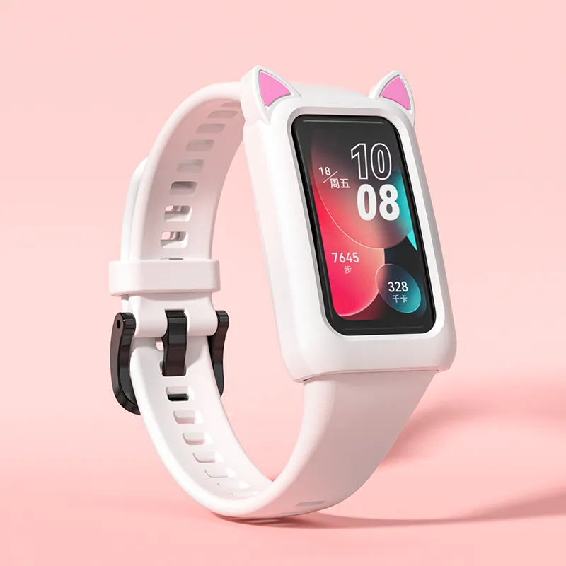 MSSM Watch Band Huawei Compatibility Silicone Material-15