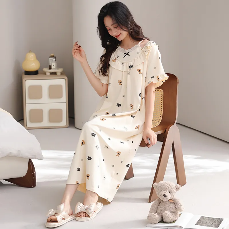 Nodos Shield Women's Nightgowns-4