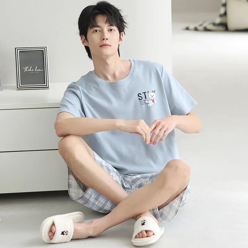 Nodos Shield Men Pajama Sets-2