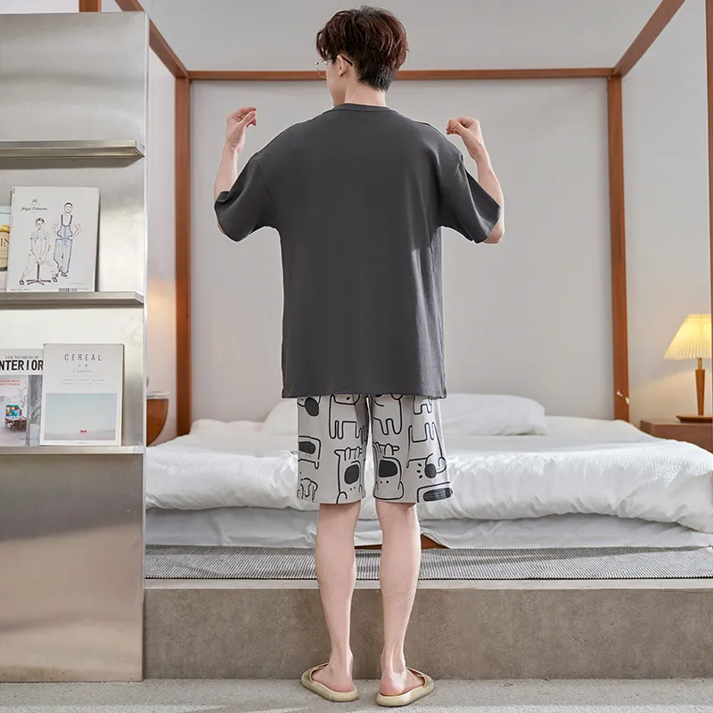 Nodos Shield Men Pajama Sets-5