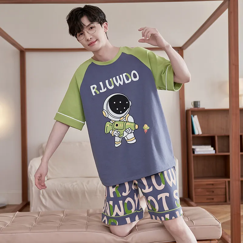 Nodos Shield Men Pajama Sets-3