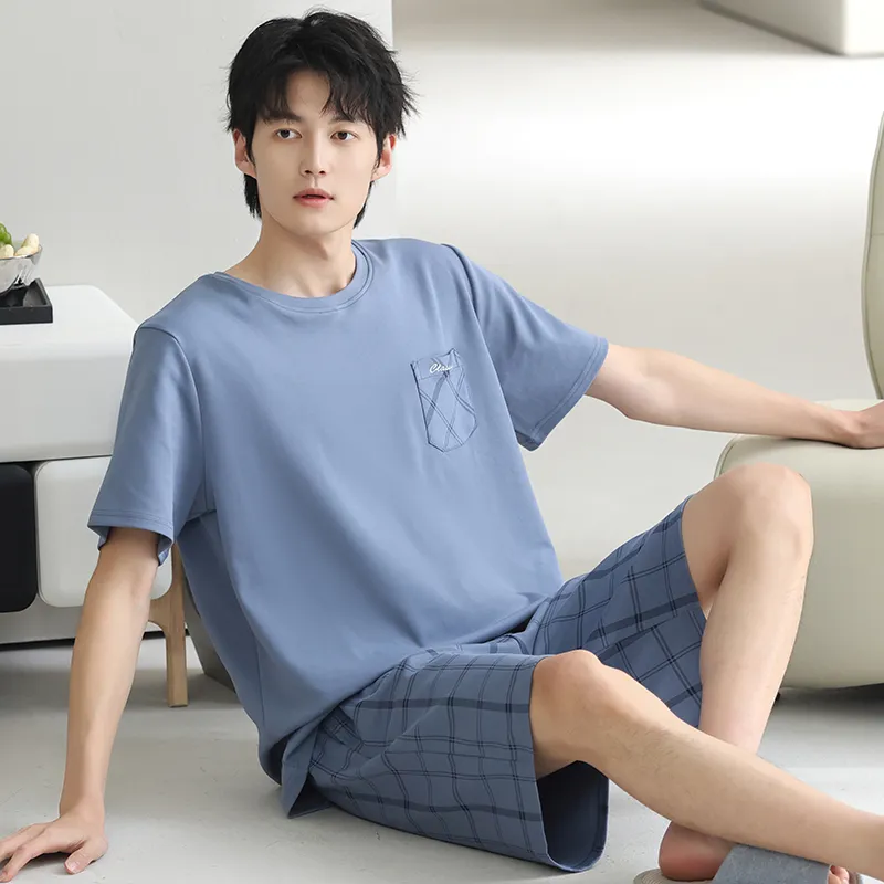 Nodos Shield Men Pajama Sets-5