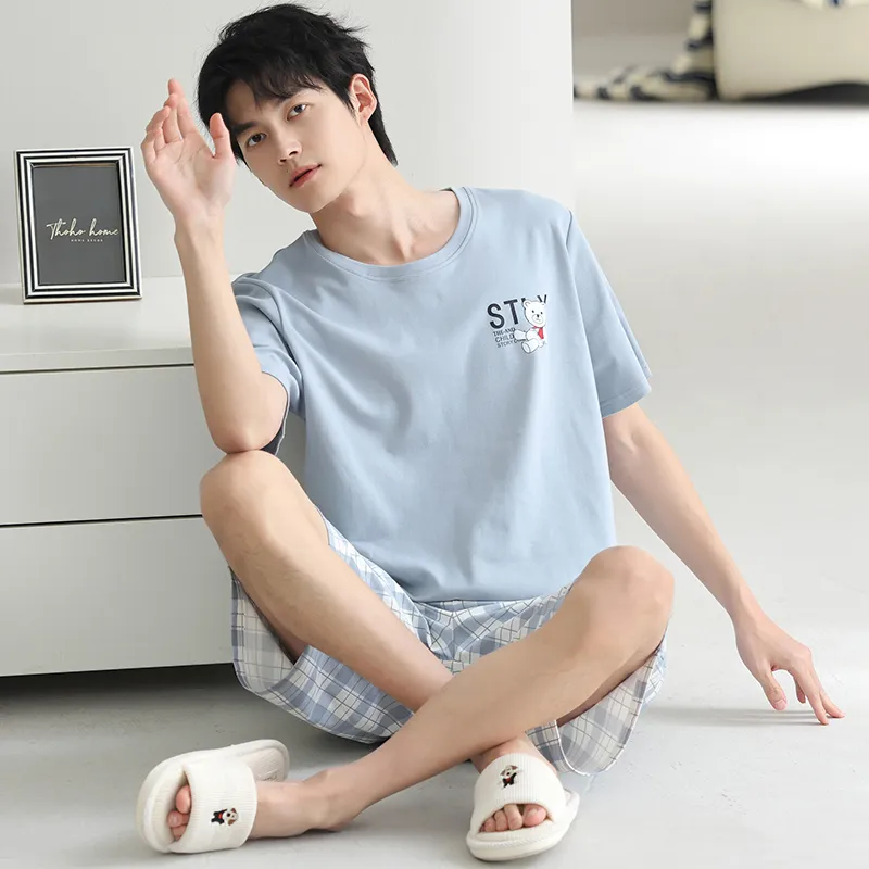 Nodos Shield Men Pajama Sets-3