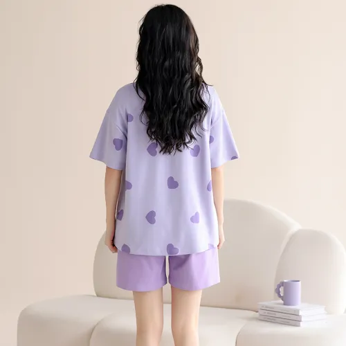 Nodos Shield Pajama Set Women's Purple