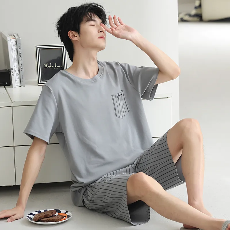Nodos Shield Men Pajama Sets-4
