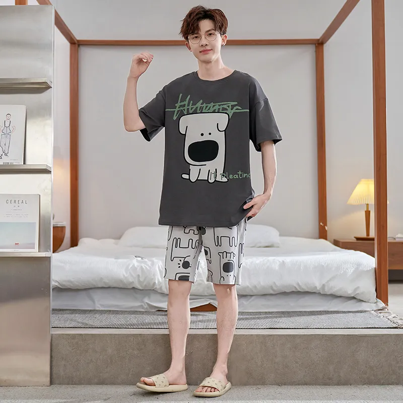 Nodos Shield Men Pajama Sets-4