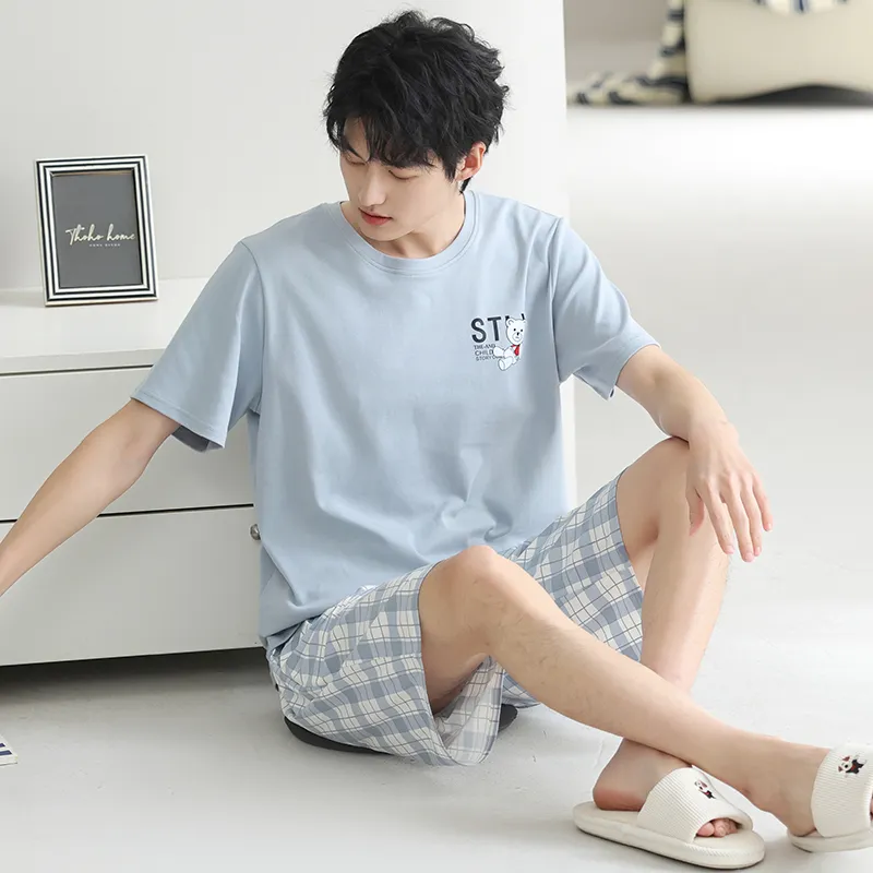 Nodos Shield Men Pajama Sets-5