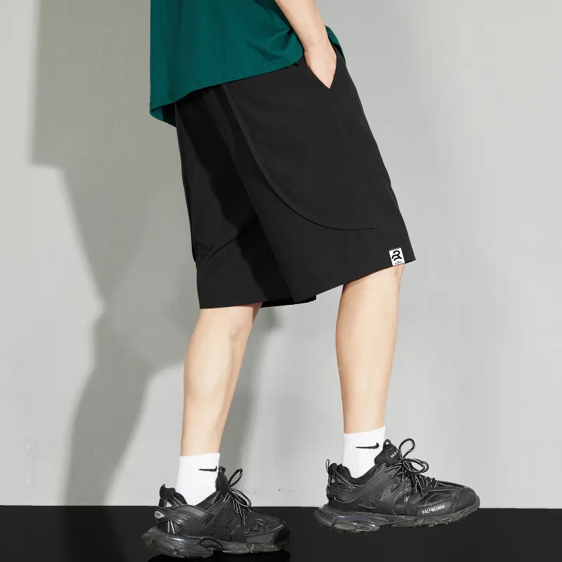 PAKA Casual Shorts Unisex Black-6