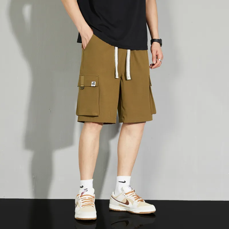 PAKA Casual Shorts Unisex Coffee-2