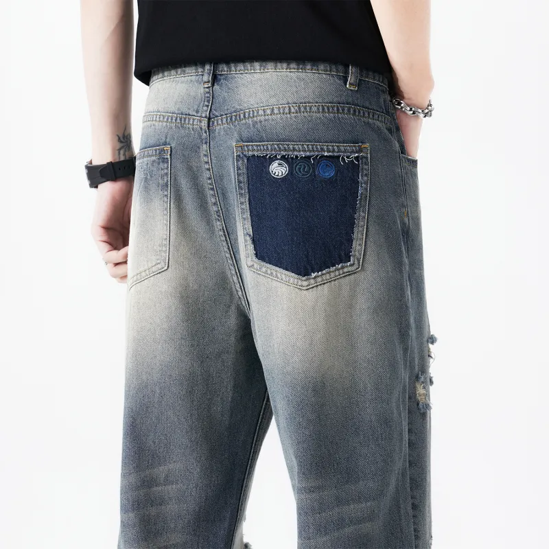 PAKA Jeans Unisex Vintage Blue-5
