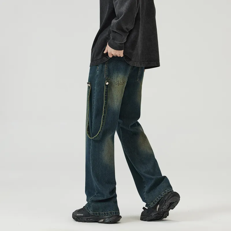 PAKA Jeans Unisex Vintage Green-4