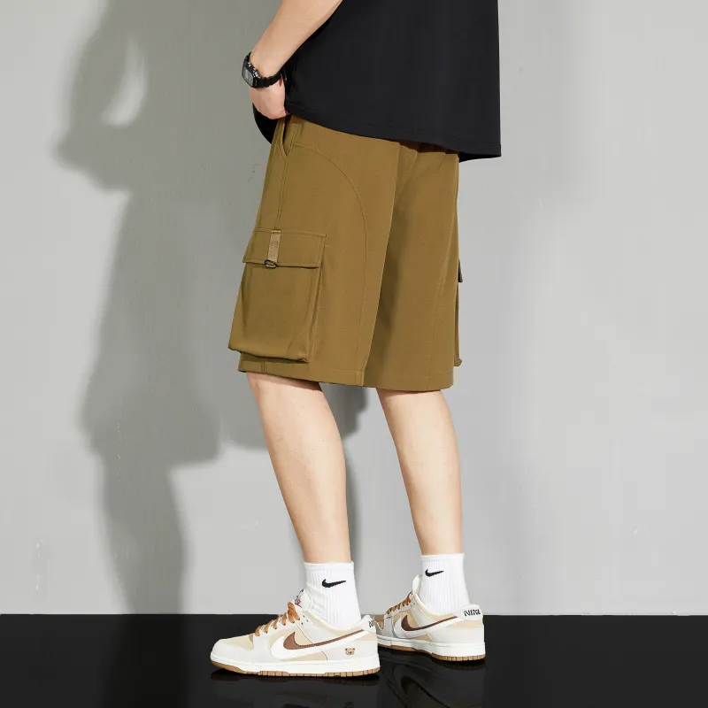 PAKA Casual Shorts Unisex Coffee-4