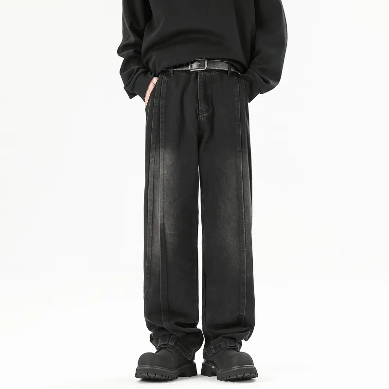 PAKA Jeans Unisex Black-3