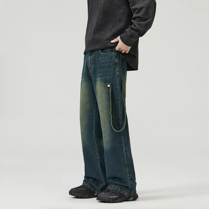 PAKA Jeans Unisex Vintage Green-5