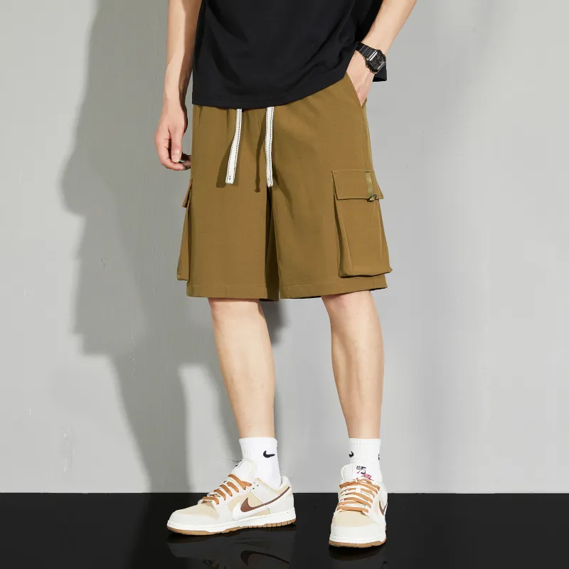 PAKA Casual Shorts Unisex Coffee-3