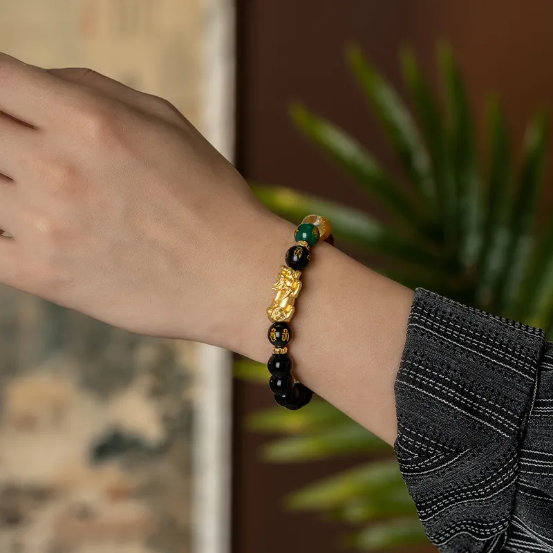 YINCHIE Obsidian Bracelets Men's-7