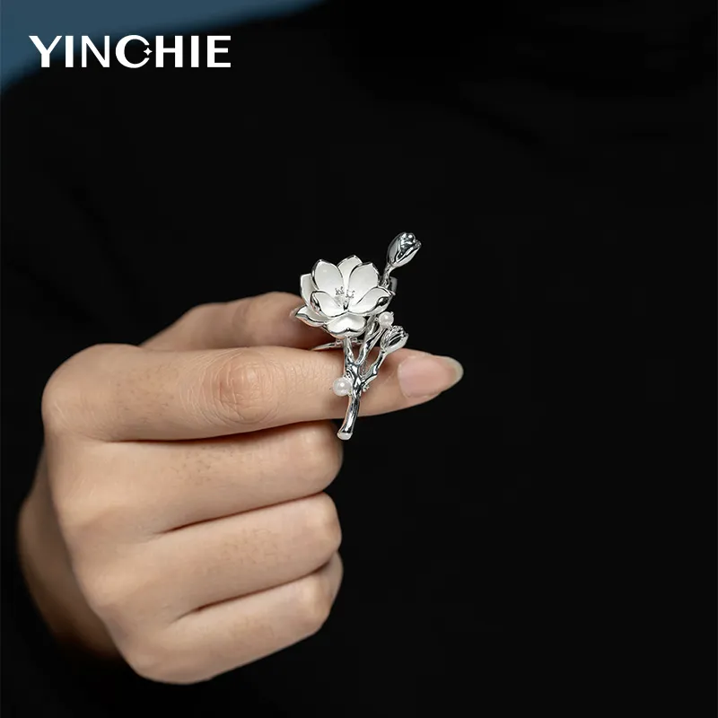 YINCHIE Niche Elegance Earrings Women's-11