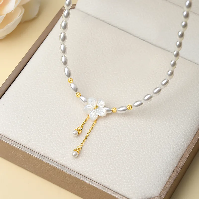 YINCHIE Shell Necklaces Women's-2
