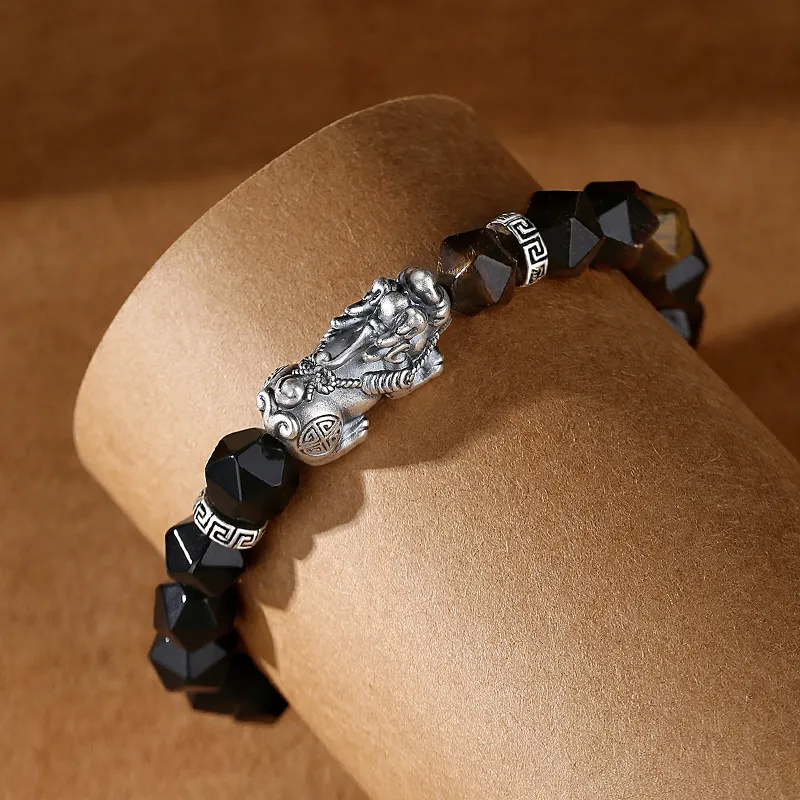 YINCHIE Obsidian Bracelets Men's-3
