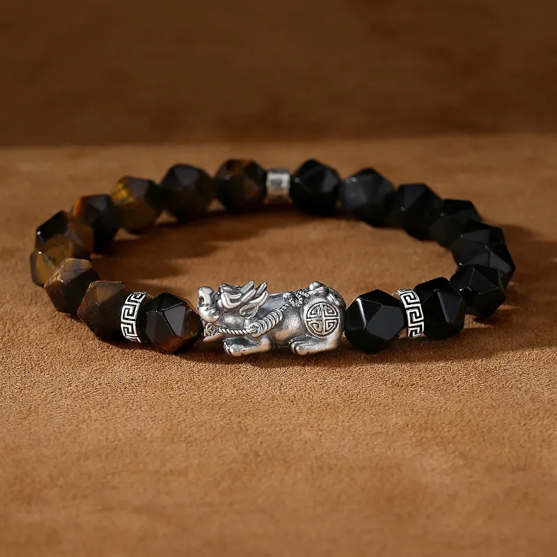 YINCHIE Obsidian Bracelets Men's-4