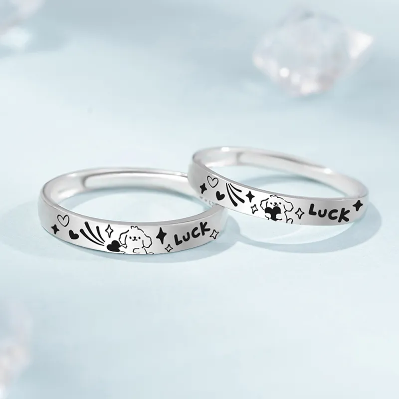 YINCHIE 925 Sterling Silver Rings Unisex-2